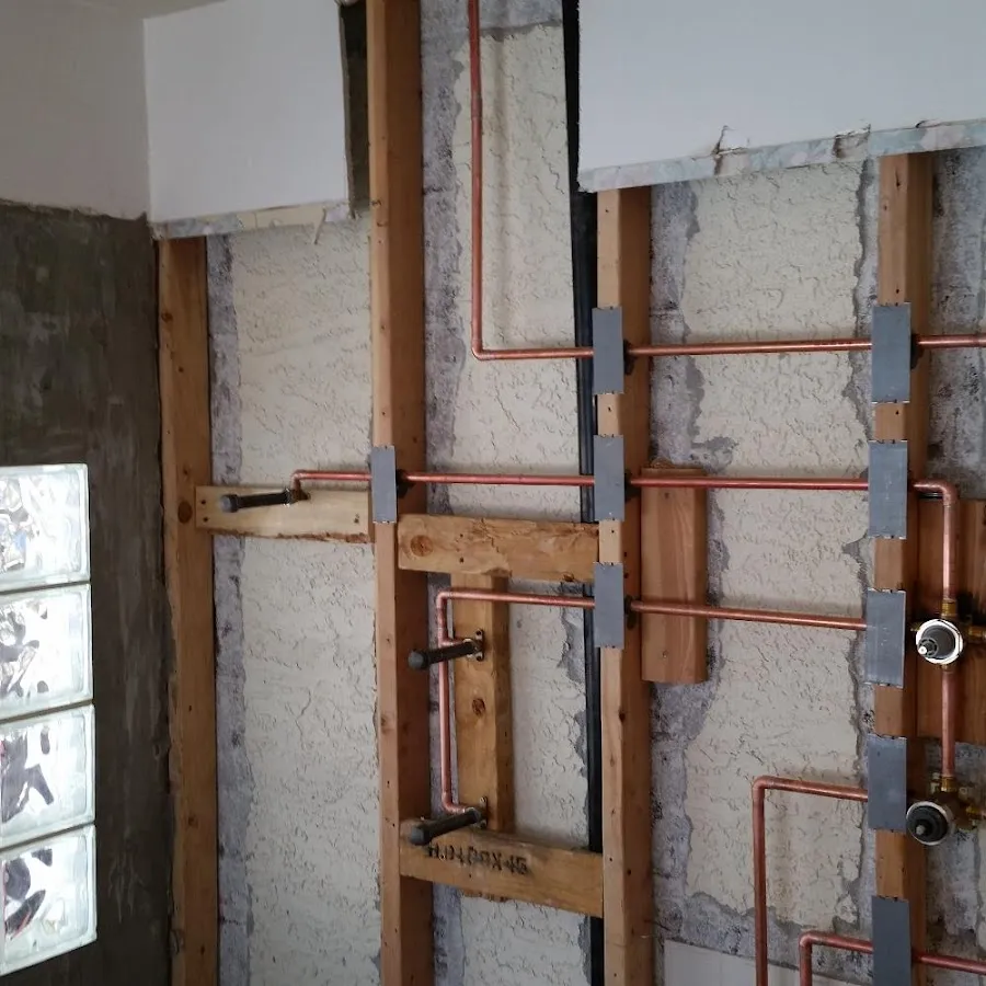 Copper pipe installation for Burst Pipe Repair in East Windsor